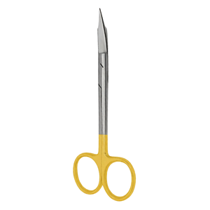 Ciseaux Goldman-Fox TC 5″ en acier inoxydable courbé, instrument chirurgical dentaire, outil de découpe de tissus de précision pour dentistes - Product Image 3