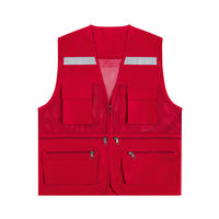 Chaleco de Seguridad para la Construcción, Nuevo Estilo, Venta al Por Mayor de Fábrica, Logotipo Personalizado, Cinta Reflectante, Todas las Temporadas, Alta Visibilidad, Poliéster Transpirable