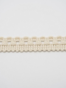 Delicado Encaje de Algodón con Lazos para Prendas, Ropa de Bebé, Decoración del Hogar y Costura Decorativa - Product Image 3