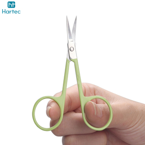 Durable Stylish Green Handle Sharp Curved Cuticle And <b>Nail</b> <b>Scissors</b> Stainless Steel Blade <b>For</b> <b>Nail</b> Art <b>For</b> Wholesale Rate - Product Image 4