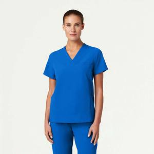 Nuevo Conjunto de Uniforme Quirúrgico para Enfermeras de Quirófano con Cuello en V, Tejido de Microfibra, Sin Costuras, con Tecnología de Detección de Agujas, para Mujer - Product Image 5