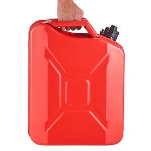 Tanica per Carburante in Metallo da 5,3 Galloni con Impugnatura Comoda, Flusso Massimo 6 L/min, Antigoccia e Resistente alla Corrosione per Sistema di Alimentazione Moto - Product Image 5