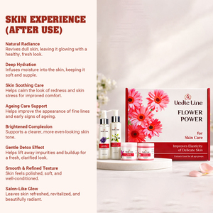 Kit de soins de la peau Flower Power de luxe pour salon, spa et usage domestique avec un ensemble de traitement complet disponible à un prix abordable - Product Image 3