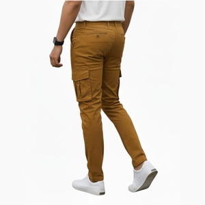 Pantalones Cargo Cómodos Mustard Relax - Product Image 3