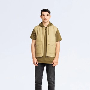 Camiseta con Capucha Unisex Verde Oliva, Corte Regular, Felpa, 100% Algodón, Color Sólido, Ropa Casual de Invierno, Transpirable y Ecológica - Product Image 4