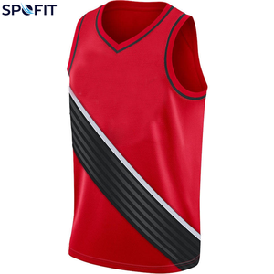 Maillot de basket personnalisé pour homme, sans manches, respirant, avec impression de nom et de numéro, service OEM, maillot de basket sur mesure - Product Image 2