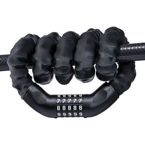 Candado de Cadena para Bicicleta Plegable con Contraseña Antirrobo, Seguro y Práctico - Product Image 2