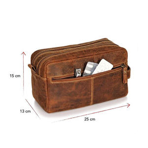 Sac de voyage personnalisable en gros pour maquillage, grande capacité, trousse de toilette portable pour hommes, en vente à prix raisonnable - Product Image 2