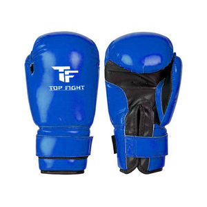 นวมชกมวยหนังสีดำพร้อมโฟมความหนาแน่นสูงและดีไซน์ทนทานสำหรับผู้เริ่มต้นและนักชกมืออาชีพ - Product Image 2