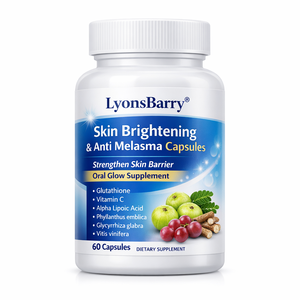 Capsules éclaircissantes et anti-mélasma pour la peau, renforcent la barrière cutanée, supplément oral pour l'éclat - Product Image 3