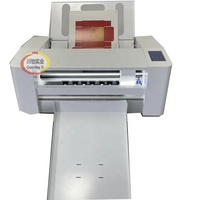 Cortador de etiquetas alimentado por hojas A3  máquina de corte automática, cortador de papel automático con cámara CCD Digital