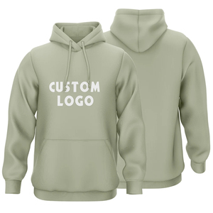 เสื้อฮู้ดดี้พรีเมียมสำหรับผู้ชาย สไตล์คนเมือง ปักโลโก้แบรนด์ได้ ผ้าฝ้ายฟลีซหนานุ่ม ทรงโอเวอร์ไซส์ สวมใส่สบาย ออกแบบได้ตามต้องการ - Product Image 4