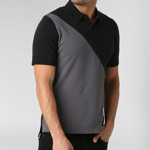 Chemises polo pour hommes de qualité supérieure pour le streetwear, vente en gros au meilleur prix, grandes tailles, col rabattu, chemises polo personnalisées avec logo pour hommes - Product Image 5