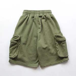 Pantalones Cortos Cargo Personalizados para Hombre, 100% Poliéster, Cintura Elástica, Múltiples Bolsillos, Casuales, de Verano, OEM, ODM, Venta al Por Mayor, Secado Rápido - Product Image 6