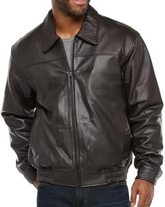 Vestes en cuir élégantes sur mesure pour hommes à manches longues, proposées à des prix abordables pour toutes les occasions - Product Image 2