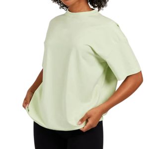 T-shirt en coton pour femme, coupe classique, séchage rapide, décontracté, manches courtes, col rond, grande taille, imprimé, fabrication OEM ODM, vente en gros - Product Image 4