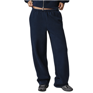 Women Cropped Full <b>Zip</b> Hooded Tracksuit Set Loose Straight Leg <b>Trousers</b> Relaxed Fit Drawstring Waist Two Piece Streetwear Outfit - Product Image 4
