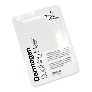 Masque apaisant Dermagen en coton 3D, acide hyaluronique, collagène, nourrissant, hydratant, masque pour le visage pour tous les types de peau - Product Image 5