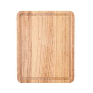 Planche à servir et à découper en bois massif de qualité supérieure avec poignée, compatible lave-vaisselle, non toxique, épaisseur 1,3 cm - Product Image 5