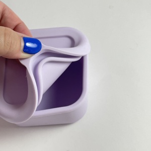 Food Grade 3oz Silicone <b>Storage</b> Containers, Reusable Leak Proof Sauce Cups, Meal Prep,Snack Containers, Microwave DishwasherSafe - Product Image 2