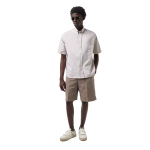 <b>Mens</b> Casual Shorts With Adjustable Drawstring Mid Waist Relaxed Fit Quick Dry Canvas Fabric Durable Outdoor Summer Shorts - Product Image 3