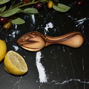 Exprimidor de Limones de Madera de Excelente Calidad con Buen Agarre para Uso Doméstico en la Cocina, Herramienta para Exprimir Frutas - Product Image 3