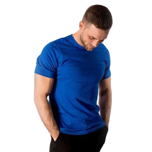 באיכות גבוהה 280gsm גברים פלוס גודל חולצות טי רופף רגיל-חולצות טי הדפס מותאם אישית 100% כותנה בגודל גברים