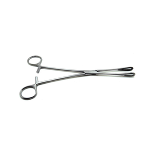 Pinces à éponges chirurgicales en acier inoxydable, pinces utérines manuelles Rampley Clementson, certifiées CE, usage hospitalier TAIDOC - Product Image 6