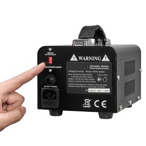 หม้อแปลงไฟฟ้าแบบ Heavy Duty 500VA แปลงไฟขึ้น/ลง 110V เป็น 220V และ 220V เป็น 110V สำหรับอะแดปเตอร์เดินทาง - Product Image 6