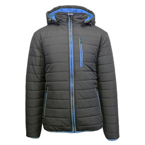 Fournisseur Direct Usine – Blouson Homme Matelassé Col Montant Écologique Coupe-Vent Couleurs Personnalisables Vente en Gros Confortable Style Urbain - Product Image 6