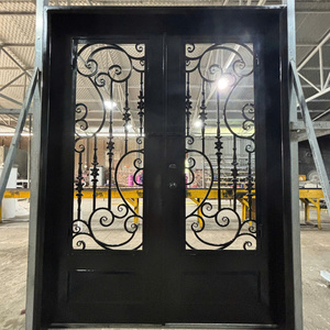 Porte de sécurité en acier forgé sur mesure pour l'entrée de la maison avec système de verrouillage de qualité supérieure, design moderne et durabilité durable - Product Image 1
