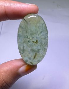 Hermosas Piedras de Prehnita Cabujón Hechas a Mano, Lote de Gemas de Jaspe Verde Natural para la Fabricación de Joyas, Oferta en Prehnita - Product Image 2