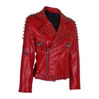 Veste en cuir noire pour femme, style motard, best-seller, coupe ajustée, design unique et élégant, avec des caractéristiques de haute qualité