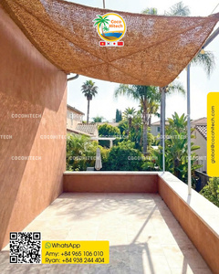 Durable Natural Coir <b>Shade</b> Sail with Wholesale Price for Outdoor Areas - Product Image 4
