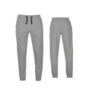 Pantalon de jogging technique en molleton INTRAX WORLD pour homme, gris, taille élastique avec cordon de serrage, respirant, 100 % coton, hiver - Product Image 2