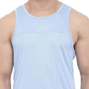 Nouveauté : Débardeur sans manches décontracté pour homme de haute qualité, fabriqué en usine, en coton respirant tricoté - Product Image 3