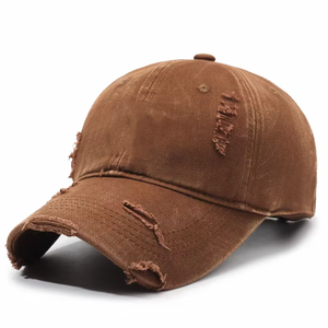 Gorra de Béisbol Unisex de 6 Paneles, Multicolor, Estilo Desgastado, de Algodón, Informal, Ajustable, Proveedor al por Mayor, Fabricante OEM - Product Image 6