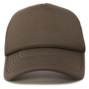 New Wholesale 2026 Premium 3D Embroidery Men's Fashion Trucker Hat Custom Logo Canvas Mesh Cap <b>Adjustable</b> <b>Strap</b> back 5 Panel - Product Image 3