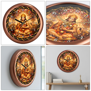 นาฬิกาแขวนผนังฮานูมานจิพร้อมภาพพิมพ์ศิลปะทางจิตวิญญาณ ปรับแต่งได้สำหรับของขวัญวันแม่และของขวัญคริสต์มาส - Product Image 3