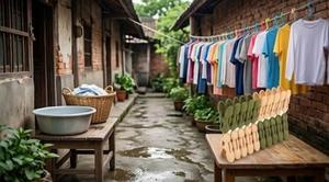 Pinces à linge en plastique multicolores HALO, pinces à linge durables, pinces à linge pour suspendre les vêtements, prix de gros - Product Image 2