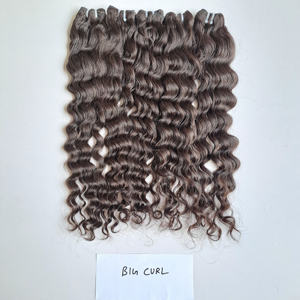 Cheveux vierges de qualité supérieure, vague naturelle, cheveux vierges ondulés avec cuticules alignées, cheveux vierges vietnamiens pour extensions de cheveux humains - Product Image 4