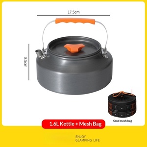 Outdoor Cookware Camping Cookware Picnic Equipment Complete Camping Kettle Kitchenware Frying <b>Pot</b> Set - Product Image 2