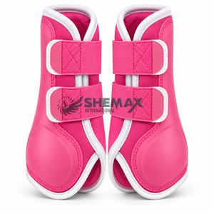 Botas premium para patas de caballo con amortiguación suave, correas resistentes y construcción práctica para la montar diaria y las rutinas de entrenamiento. - Product Image 1