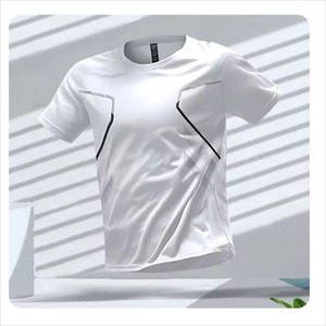 Camisetas para hombre Camiseta deportiva para correr Camiseta para hombre de secado rápido Transpirable Manga corta Cuello redondo Camiseta activa Entrenamiento al aire libre Ropa para hombre - Product Image 1