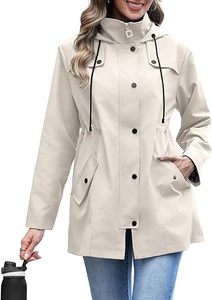 Wholesale Designer Men Long Winter Outdoor Windbreaker Jacket Stand Collar Vintage Style Lightweight Windproof Waterproof Front - Product Image 6