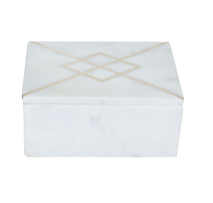 Boîtes en marbre blanc à prix incroyables, vente en gros, boîtes cadeaux en marbre de haute qualité, artisanat rectangulaire - Product Image 1