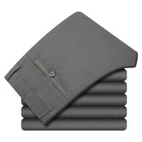 Échantillon Gratuit - Pantalon de Costume Homme Élégant et Décontracté, Coupe Évasée, avec Design Personnalisé