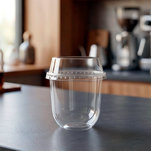 Disposable PP Single Wall 95mm Transparent <b>Plastic</b> <b>Cups</b> 12/16/24oz For Hot/Cold Coffee Milk Tea Beverage <b>Cups</b> - Product Image 1