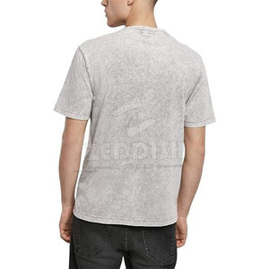 Camiseta de Manga Corta para Hombre con Lavado Ácido, Personalizada con Marca Privada, Nueva Llegada - Product Image 2