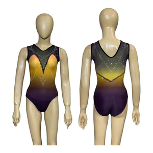 Women Gymnastics Leotard Breathable Flexible Activewear <b>Bodysuit</b> Perfect for Dance Fitness Practice and Athletic Training - Product Image 1